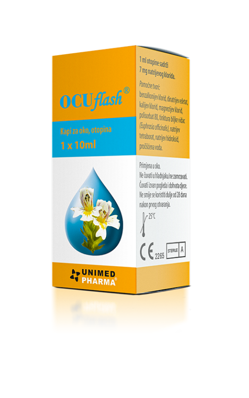 OCUflash ® - Prva pomoć kod iritiranih očiju